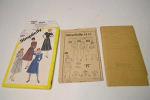 Vintage Simplicity Sewing Pattern Woman's Dress 6210 Sz 12 Uncut 1980s - Picture 1 of 5