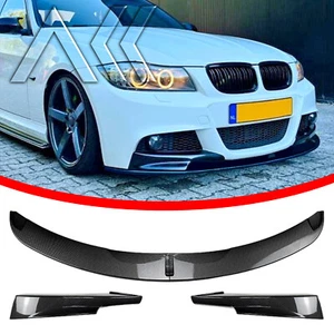 PARACHOQUES DELANTERO ALERÓN LABIAL DIVISOR APTO BMW SERIE 3 M-SPORT E90 E91 LCI 2009-2012 - Imagen 1 de 6