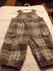Toddler Boys Overalls Size 6 Mos By Carters - Picture 1 of 3