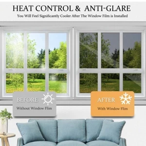 *Set Of 3* HarvaKids Privacy Film Gray-Silver 17.5 X 78.7 Each - Picture 1 of 7