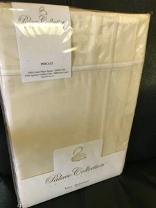 2 NWT Yves Delorme Palace Euro Shams Athena Ecru Cream 500TC Egyptian Cotton NEW - Picture 1 of 12