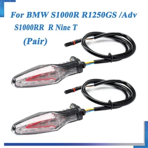 Luz indicadora de señal de giro delantera trasera para BMW M1000RR R1250GS RNine T Pure - Imagen 1 de 12