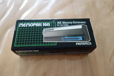 MEMOTECH Memopak 16K RAM Pack für Sinclair ZX81 - Bild 1 von 4