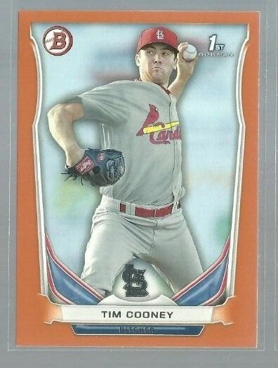  2014 Bowman Prospects Orange #BP44 Tim Cooney 188/250 (ref57076) - Image 1 of 1