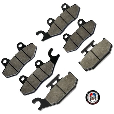 Pastillas de freno delanteras traseras para Yamaha Rhino 660 4X4 YXR660 YXR 660 (2004-2007) Foto 1 de 4