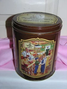 Vintage Orville Redenbacher’s Gourmet Popping Corn Metal Tin w/ Lid - Picture 1 of 2