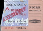 Bl123  Biglietto Calcio Ticket  Juve Stabia - Udinese