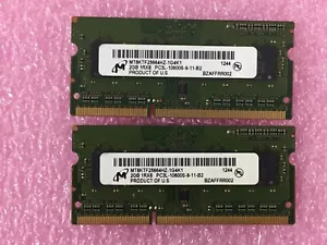 4GB Kit (2x 2GB) PC3L-10600S-9-11-B2 Micron MT8KTF25664HZ-1G4K1 - Picture 1 of 4