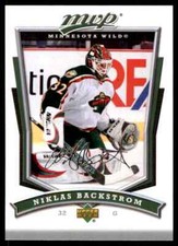 2007-08 Upper Deck MVP Niklas Backstrom #297