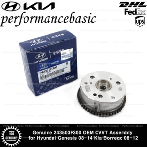 Genuine 243503F300 OEM CVVT Assembly for Hyundai Genesis 08-14 Kia Borrego 08-12 - Picture 1 of 3