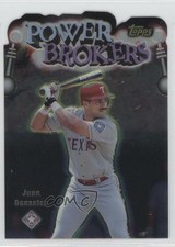 1999 Topps Power Brokers Juan Gonzalez #PB5