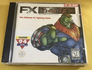 FX Fighter PC DOS 1995 GTE Entertainment Case Game And Insert Only - Picture 1 of 3