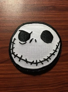 Nightmare Before Christmas Jack Skellington 3" Embroidered PATCH - Picture 1 of 1