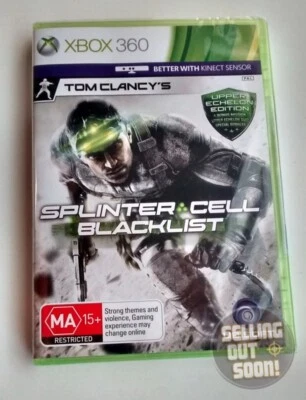 Splinter Cell 6 Blacklist Xbox 360 + One *NEW *RARE AU ANZ Upper Echelon Edition - Image 1 of 4