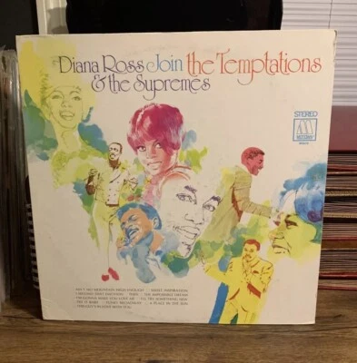 Diana Ross & Join The Temptations on Ed Sullivan 1968 Vinyl LP MS679 - Image 1 of 4