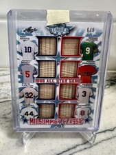 2021 Leaf Lumber Midsummer Classic #6/6 1971 All Star Game Santo Bench Jackson