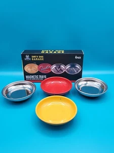 Magnetic Trey 4 Pack Set New In Box Dirty Dog Garage - Picture 1 of 5