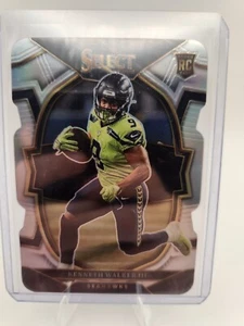 2022 Panini Select - Concourse Kenneth Walker III #2 Silver Prizm Die-Cut (RC) - Picture 1 of 4