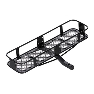 1/10 Car Back Hitch Cargo Carrier Luggage Basket Capacity Basket Trailer B7U2 - Picture 1 of 7