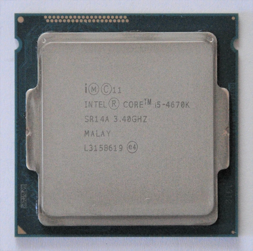 Intel Core i5-4670K 3,4 GHz Quad-Core Prozessor (BX80646I54670K) Sockel 1150 - Bild 1 von 1