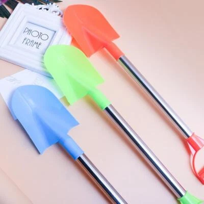 Children Beach Shovel 56cm Stainless Steel Pointed Shovel Toy Sand Snow - Image 1 of 4