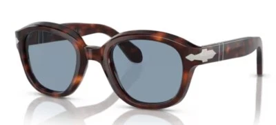 Gafas de sol para mujer Persol 0PO0060S 24/56 Habana/azul cuadrado suave 50 mm Foto 1 de 4