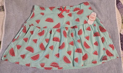NWT! Girls SZ 14-16/XL WONDER NATION Cute Watermelon Themed Skort/Skirt/Scooter - Image 1 of 3