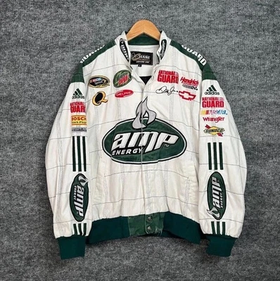 Chaqueta de carreras Chase Authentics NASCAR Dale Jr AMP Energy de segunda mano talla L Foto 1 de 2