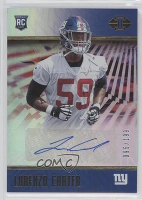 2018 Panini Illusions Rookie Signs /199 Lorenzo Carter #173 Rookie Auto RC - Image 1 of 2
