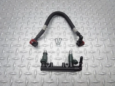 Kawasaki Ninja 650R EX650R 2007 06-08 combustible gasolina inyector boquilla riel tubo Foto 1 de 4