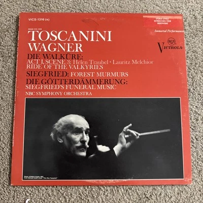 TOSCANINI-WAGNER-DIE WALKURE-ORIGINAL 1968 RCA VICTROLA VIC1316 VINYL-MEGA RARE - Image 1 of 4