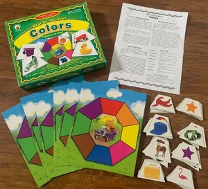 What Do You See? Colors Matching Game 3 Games To Play-Carson Dellosa Publishing - Picture 1 of 6