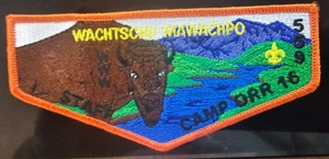 OA Wachtschu Mawachpo Lodge 559 - Camp Orr 2016 - Bronze Orange Border - Picture 1 of 1