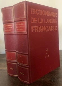 JEAN GIRODET  DICTIONNAIRE DE LA LANGUE FRANCAISE  Bordas 1987  2 volumes - Imagen 1 de 3