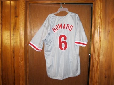 Ryan Howard Autograph Philadelphia Phillies Custom Jersey - JSA Certified Auto - Image 1 of 4