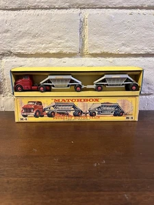Matchbox M4-B GMC & Fruehauf Hopper Train 1964 In Original E Type Box - Picture 1 of 3