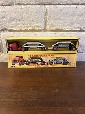 Matchbox M4-B GMC & Fruehauf Hopper Train 1964 In Original E Type Box - Image 1 of 3