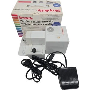 Simplicity Rotationsschneidemaschine 881950W mit Fußpedal Quilten Scrapbooking - Bild 1 von 14
