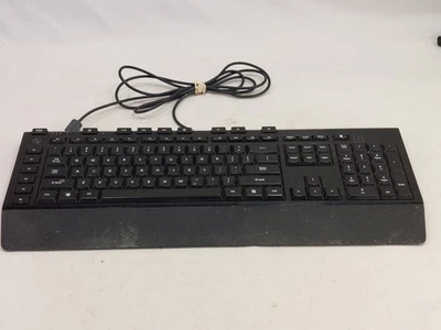 Microsoft Sidewinder X4 1421 USB Wired Gaming Keyboard KU-0951 Blk X821562-001 - Image 1 of 4