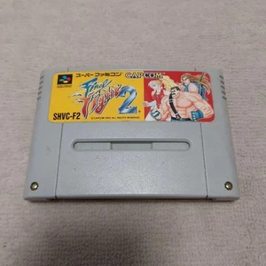 Final Fight 2 Super Famicom SFC Nintendo SNES Japan Import Authentic Collectible - Picture 1 of 2