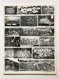 Masterpiece Graffiti Street Art Magazine Issue 1 - 1995 Rare West Coast Burners - Picture 1 of 3
