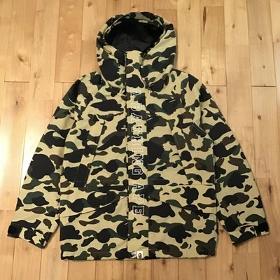 BAPE CAMO Hoodie Snowboard Jacket A Bathing Ape Size S - Image 1 of 4