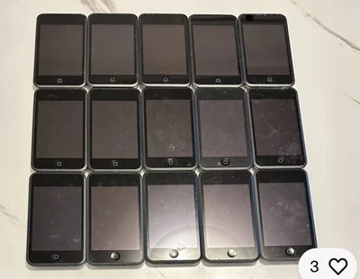 Lote De 50 Apple iPod Touch 1ª Generación Negro 8/16/32 GB Para Piezas Sin Probar Foto 1 de 3