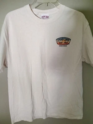 Camiseta Ron Jon Surf Shop Off White Algodón Beach Resort Florida Verano Retro Talla L Foto 1 de 4