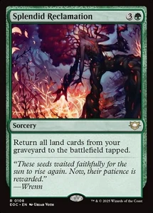 1x - Splendid Reclamation - #108 - CMR: Edge of Eternities - NM MTG - Bild 1 von 1