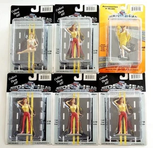 6 Motorhead Miniatures Diorama 1/18 Woman Figure Lot. Zena, Joyce, Flapper - Picture 1 of 5