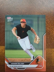 2025 Topps Now Jackson Holliday Road To Opening Day 11/25 OD-8 - Picture 1 of 3