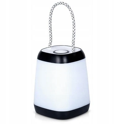 Portable LED Table Lamp with Handle | Battery Powered Outdoor Lantern - 12x9cm - Image 1 of 4