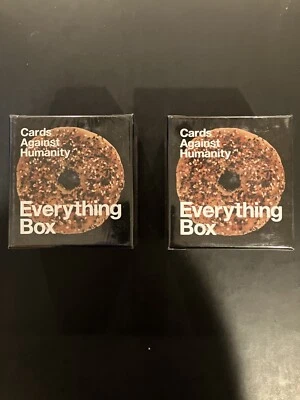 2 Boxes - Cards Against Humanity Everything Box 300 Card Expansion New -Sealed* - Image 1 of 4