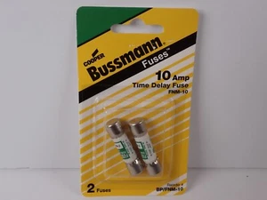 Cooper Bussmann 10 Amp Time Delay Motor Protection Fuse FNM-10 BP/FNM-10 - Picture 1 of 7